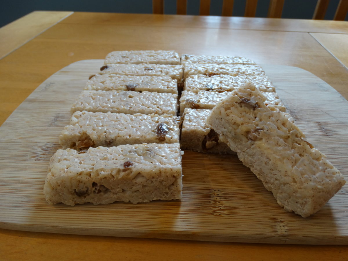 Cycling Rice Cake Recipe: Cinnamon & Raisin