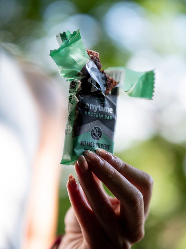 Mint Chocolate Anytime Plant Based Protein Bar image 2