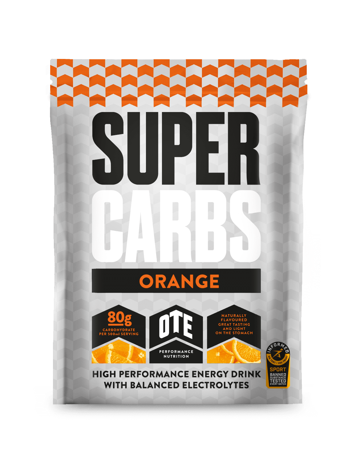 Orange Super Carbs Energy Drink Sachet image 0