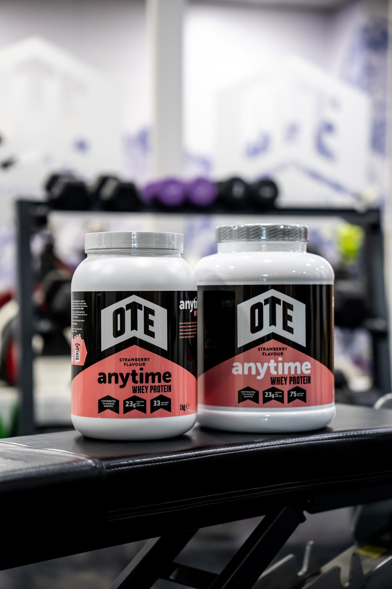 Strawberry Anytime Whey Protein