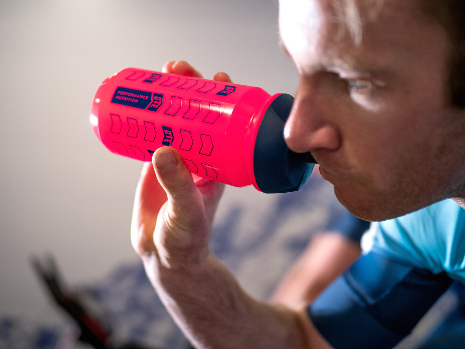 Pink Fluro Hup Hup Drinks Bottle 500ml