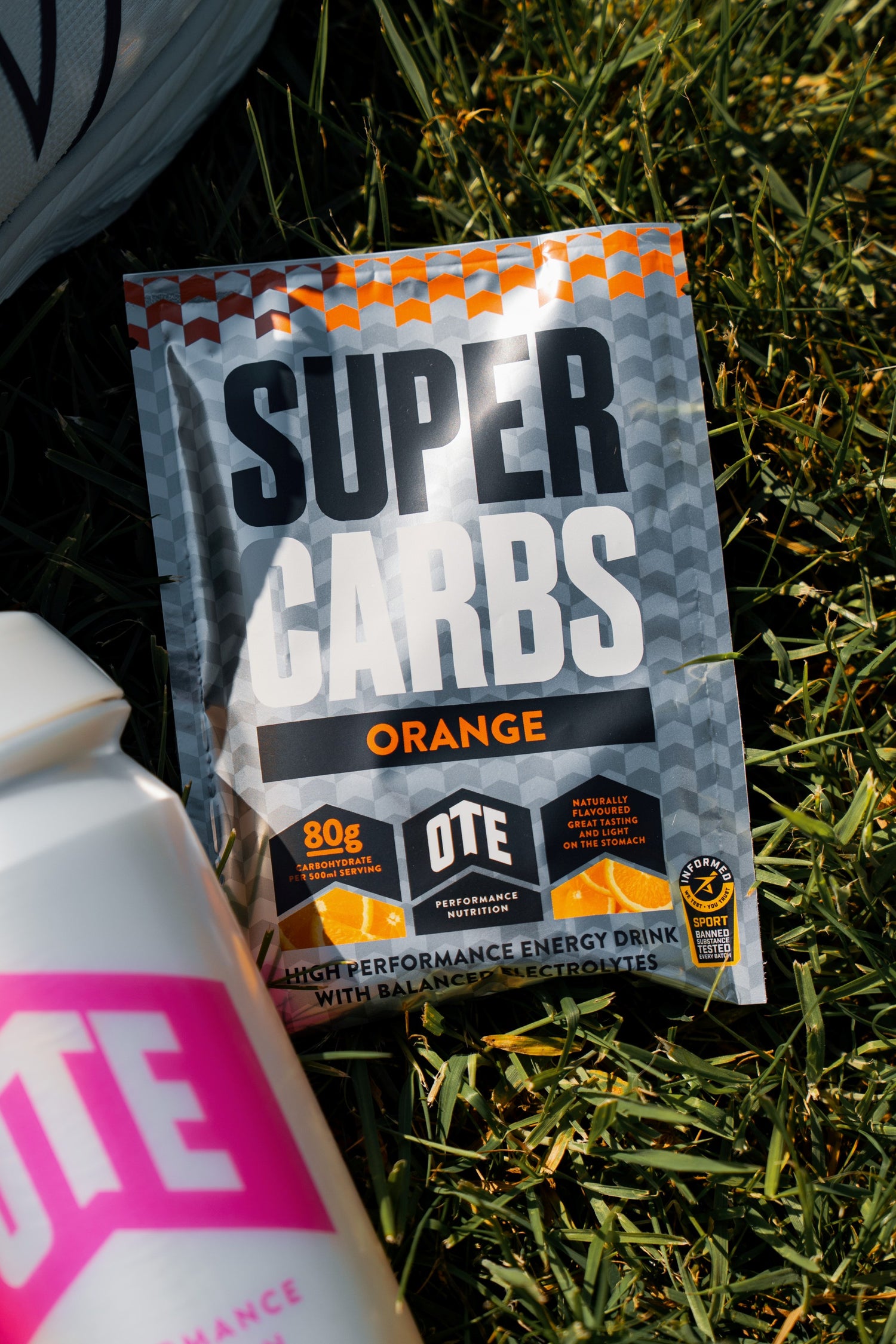 Orange Super Carbs Energy Drink Sachet