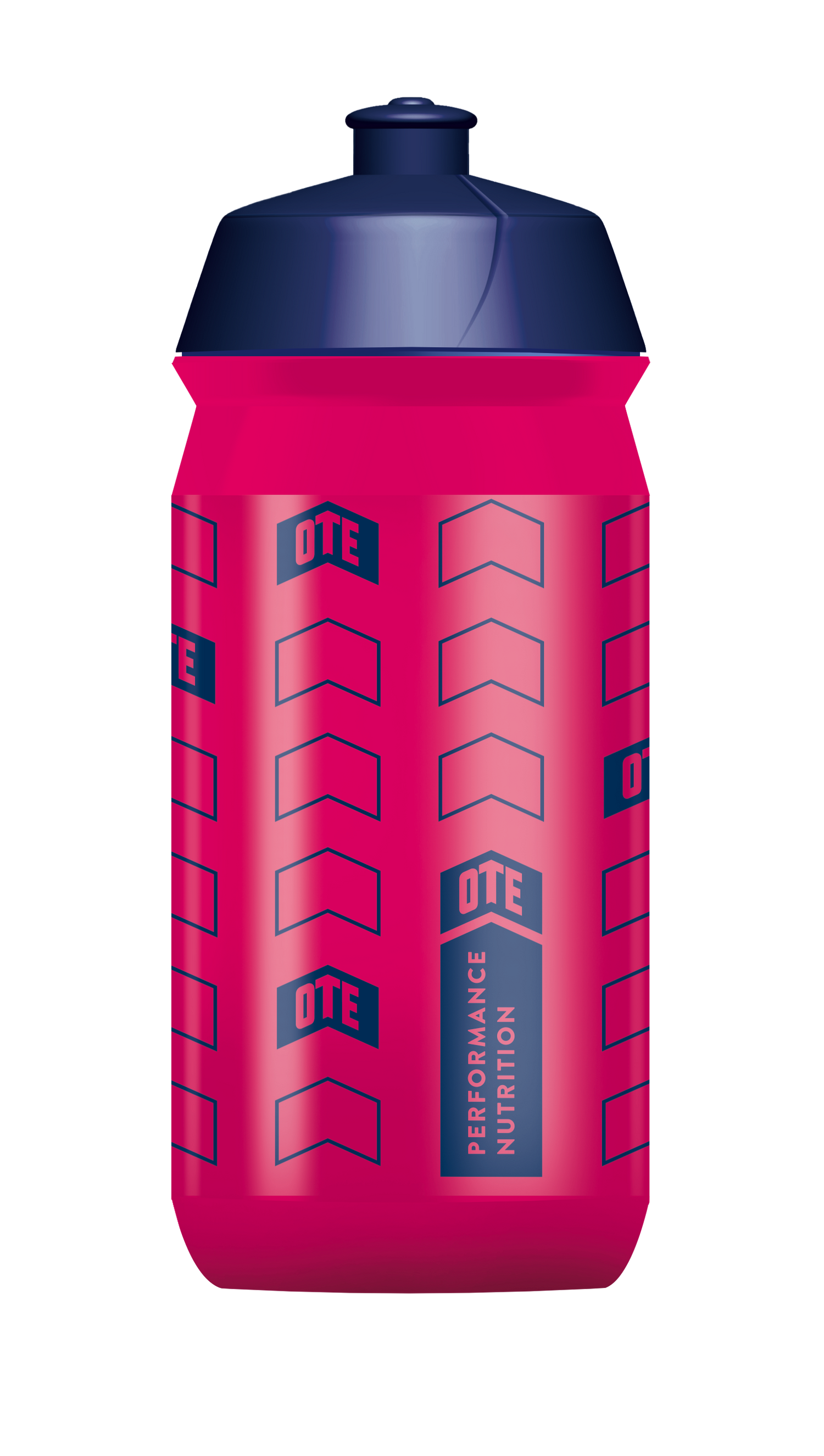 Pink Fluro Hup Hup Drinks Bottle 500ml