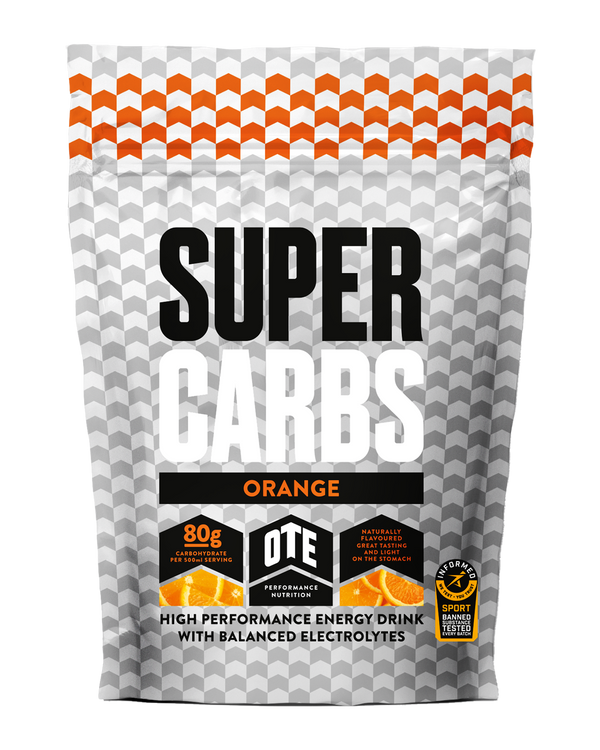 Orange Super Carbs Performance Energy Drink Bulk Pack