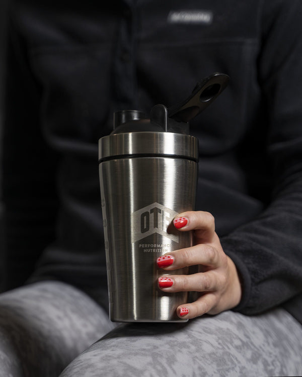 Stainless Steel Protein Shaker Bottle 500ml image 1