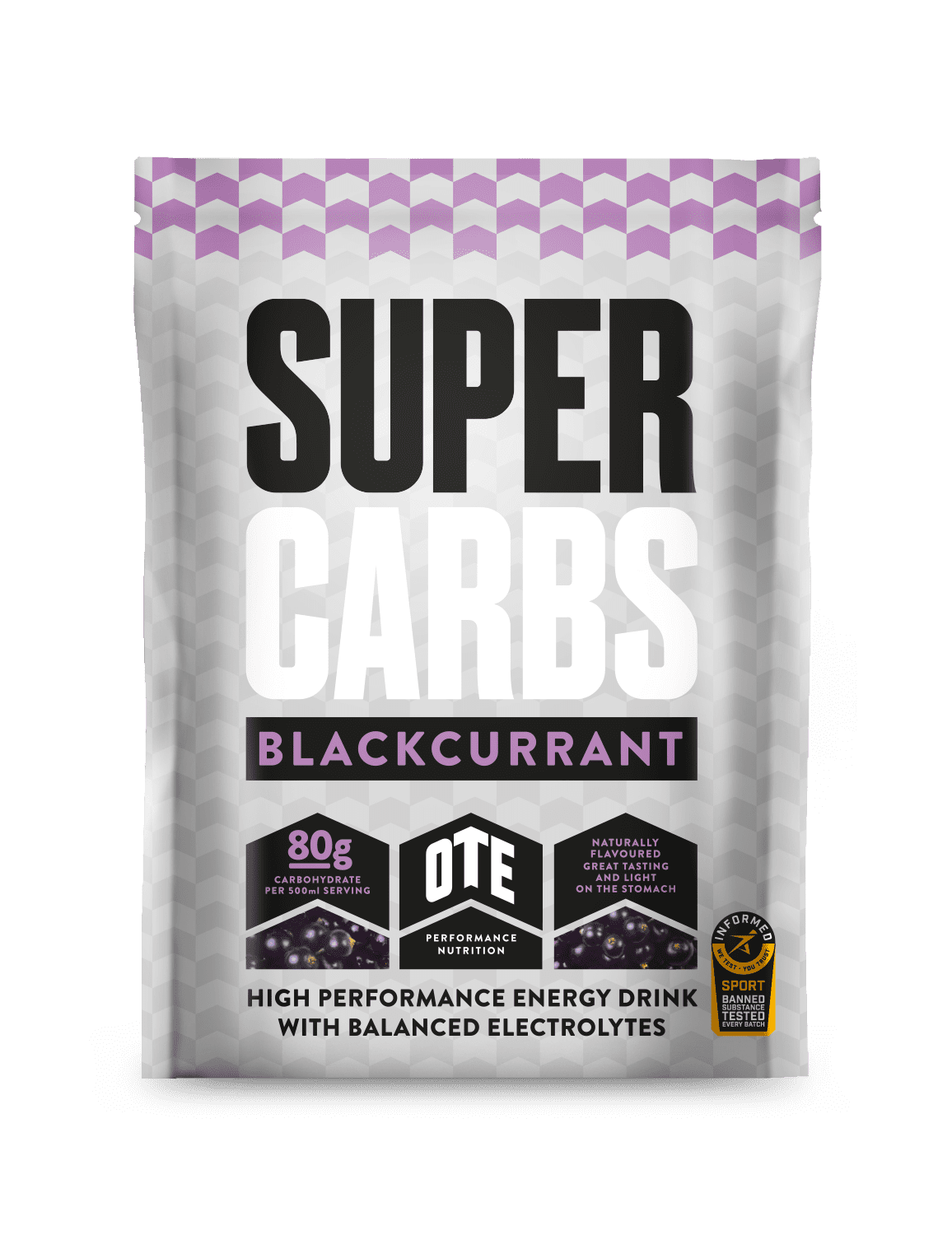 Blackcurrant Super Carbs Energy Drink Sachet image 0