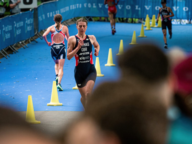 Running in an Olympic Triathlon