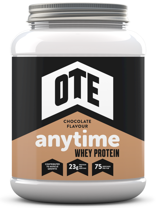 Chocolate Anytime Whey Protein Tub