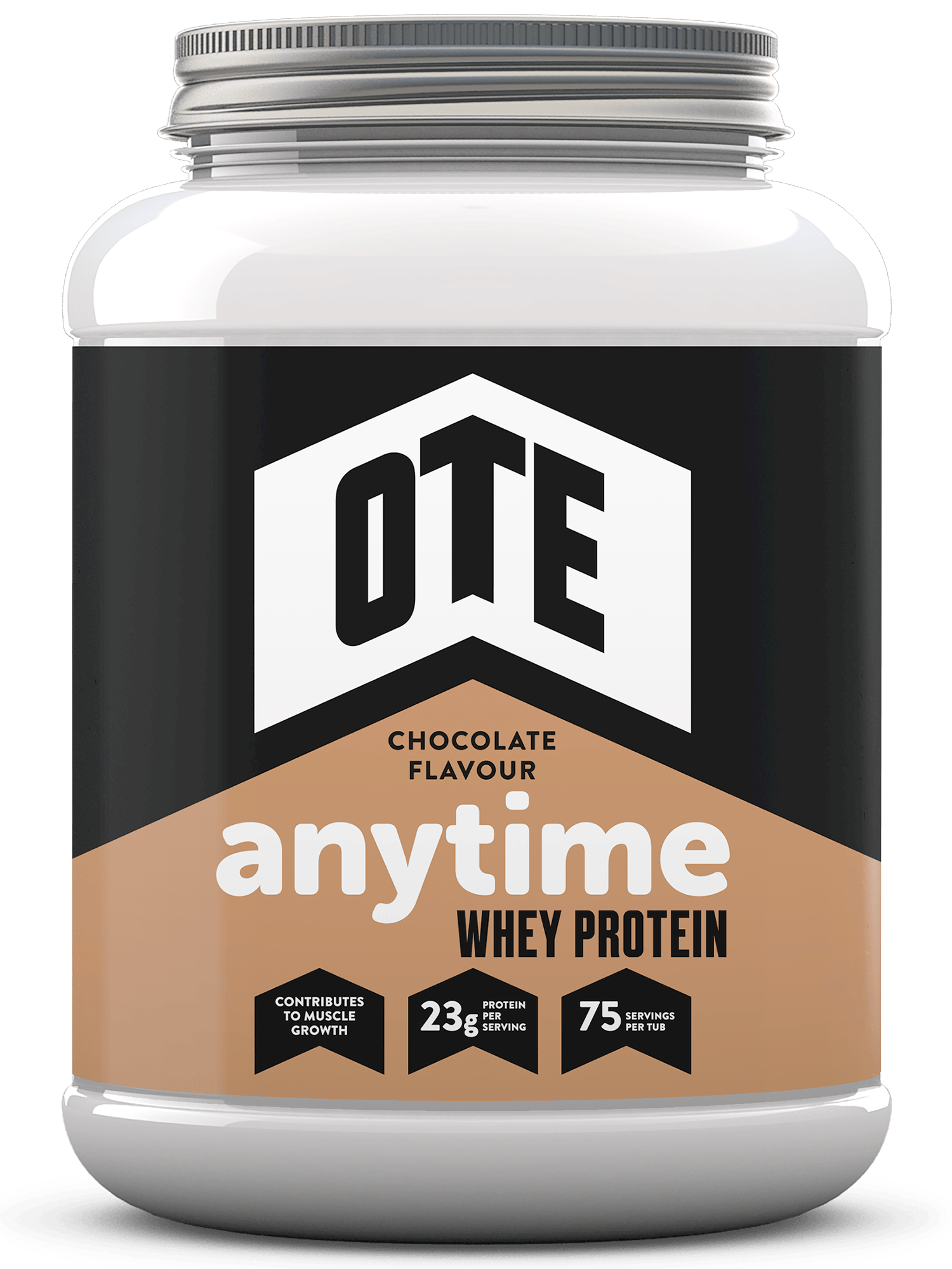 Chocolate Anytime Whey Protein Tub