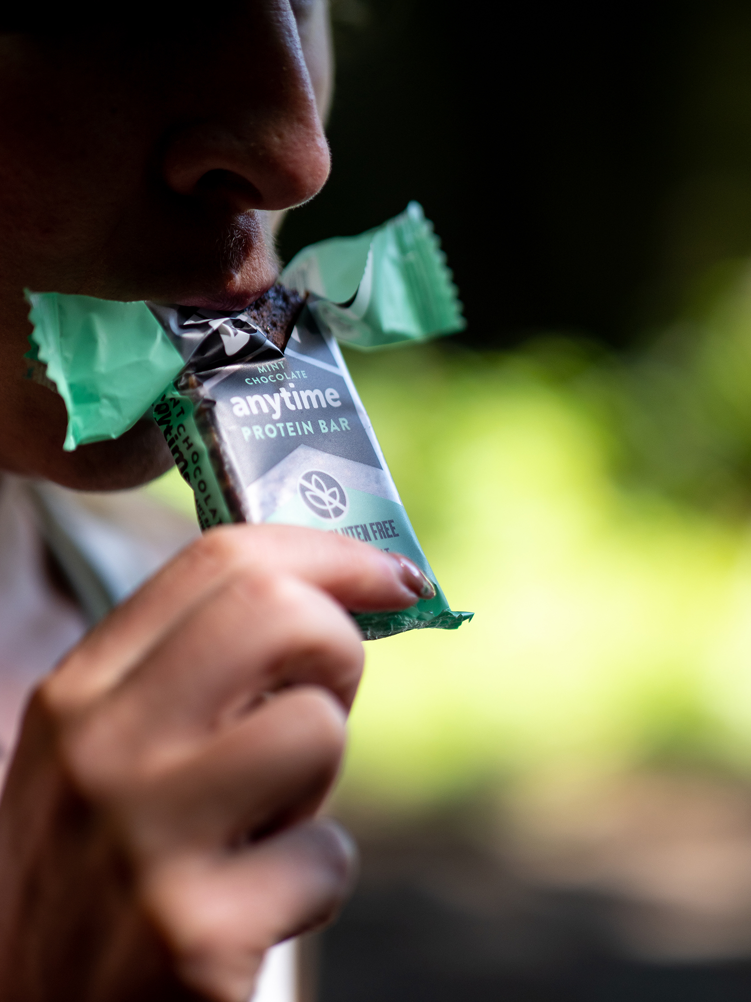 Mint Chocolate Anytime Plant Based Protein Bar — OTE Sports