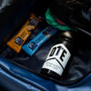 OTE Black Edition Bottle with Zesty Jaffa Protein Bar and Cookies and Cream Protein Bar