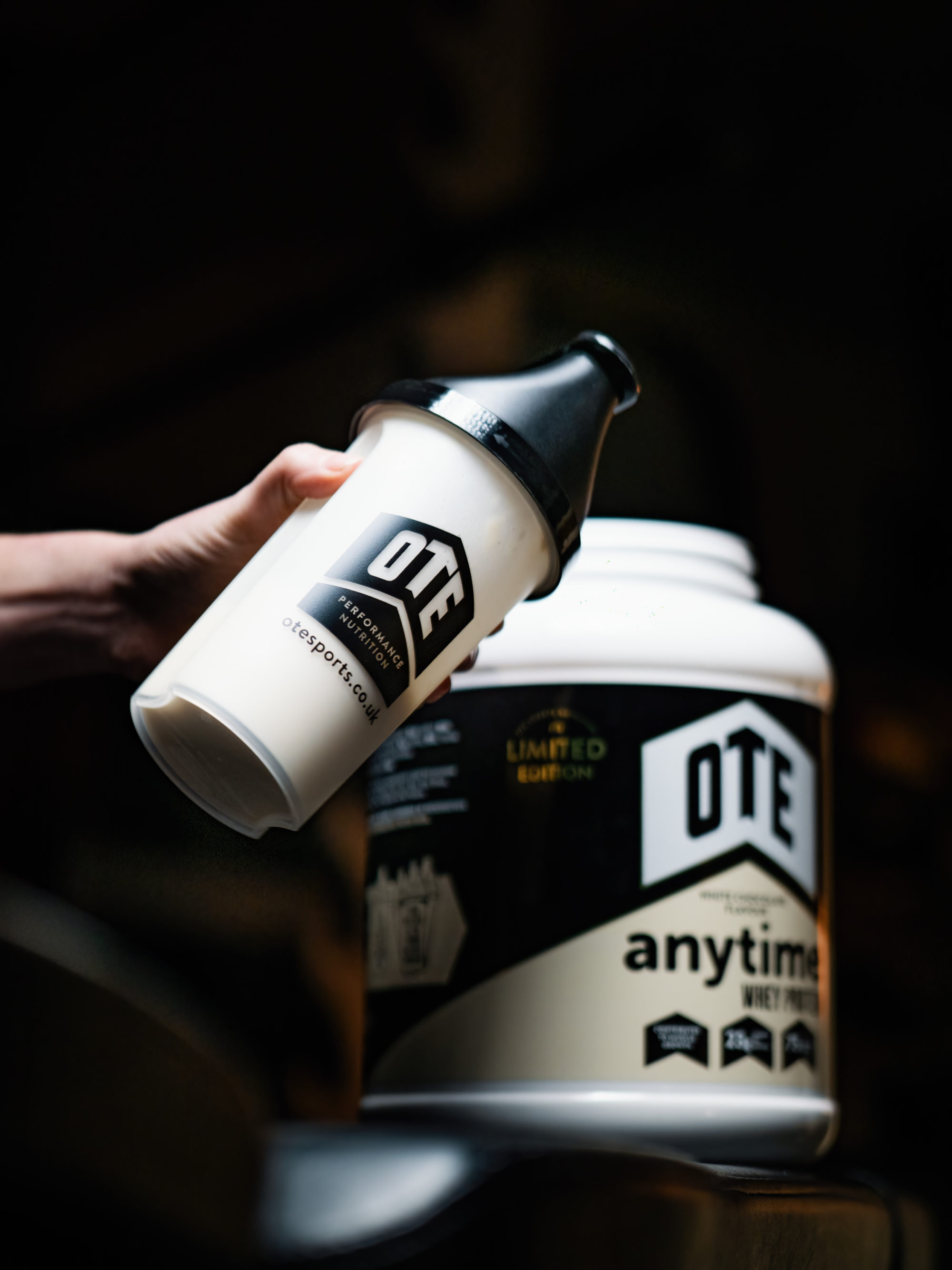 White Chocolate Anytime Whey Protein — OTE Sports