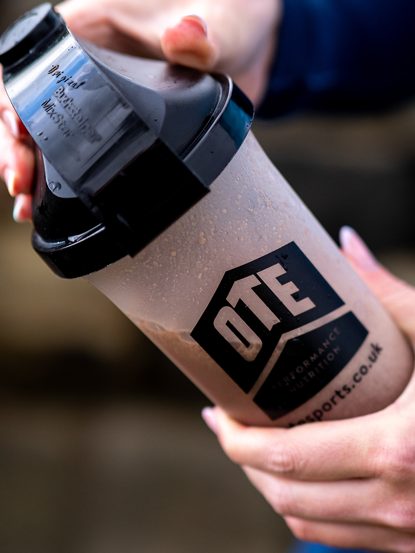 OTE Black Shaker Bottle 500ml — OTE Sports