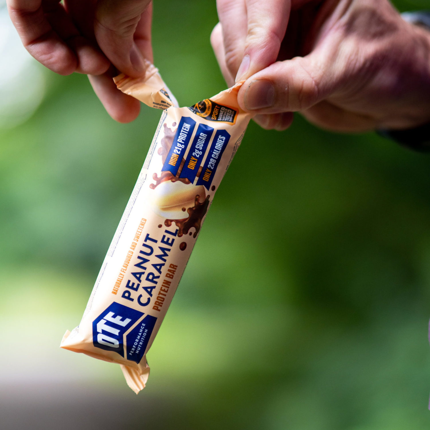 Peanut Caramel Protein Bar — OTE Sports