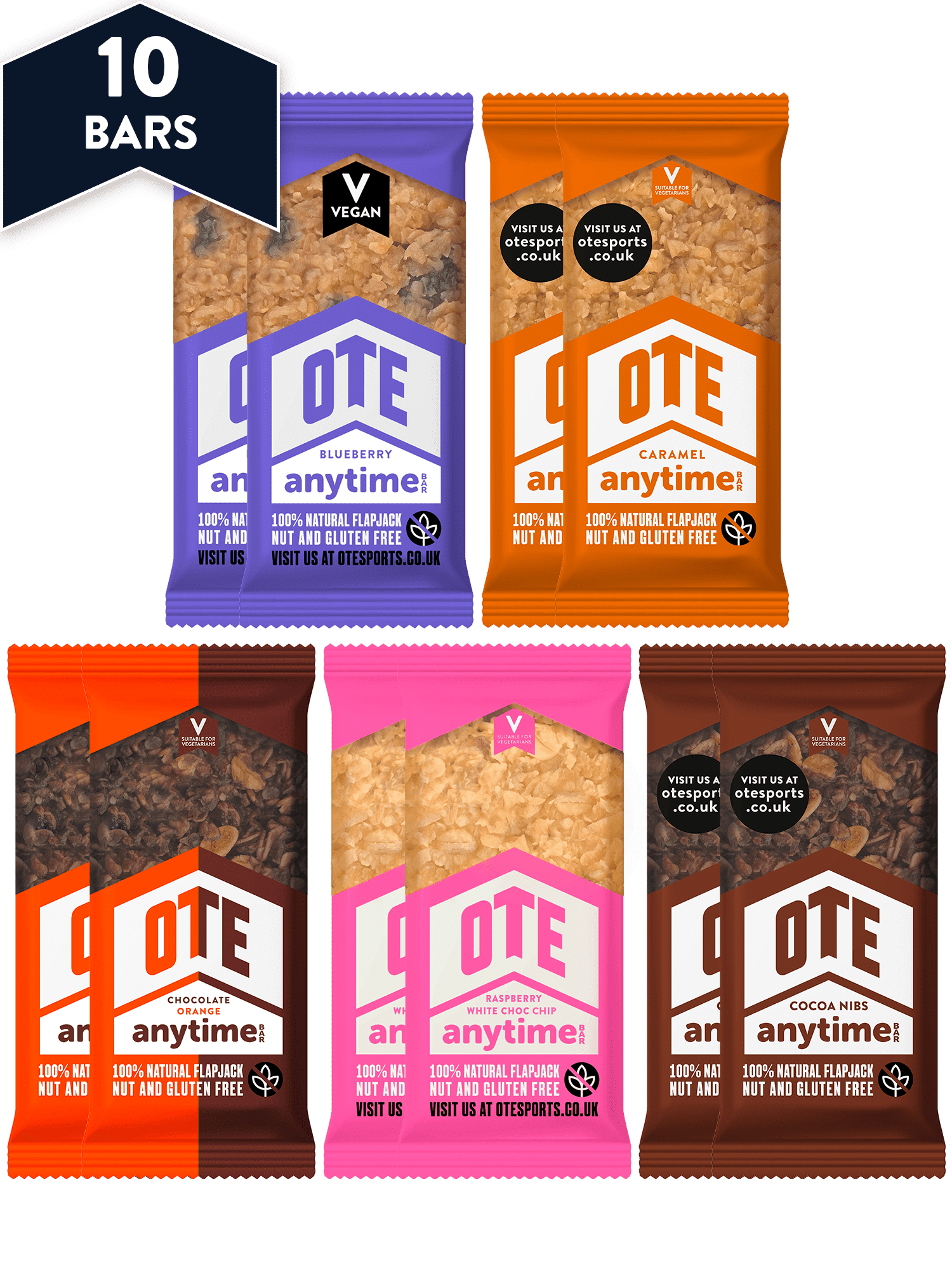 Anytime Bar Best Seller Pack of 10