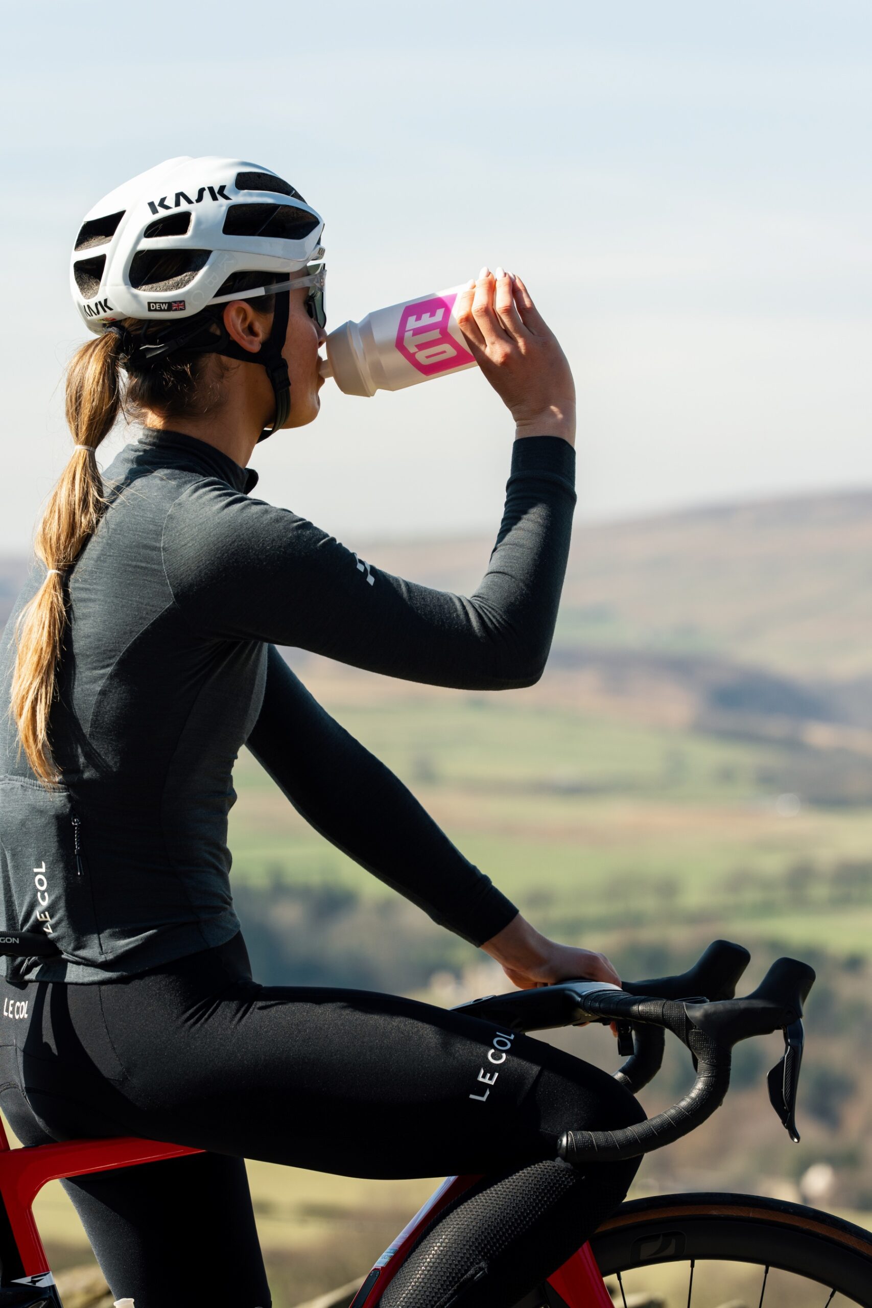 OTE Pearly Pink Drinks Bottle 500ml — OTE Sports